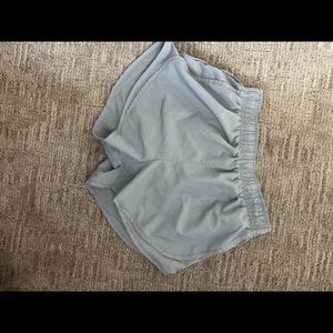 women’s lined grey nike athletic shorts